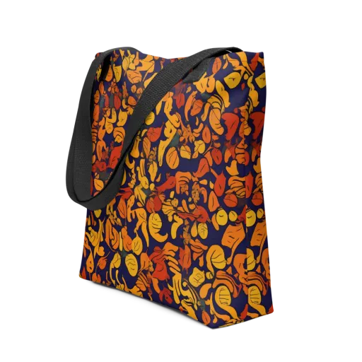 Autumn Voltage on a Tote Bag