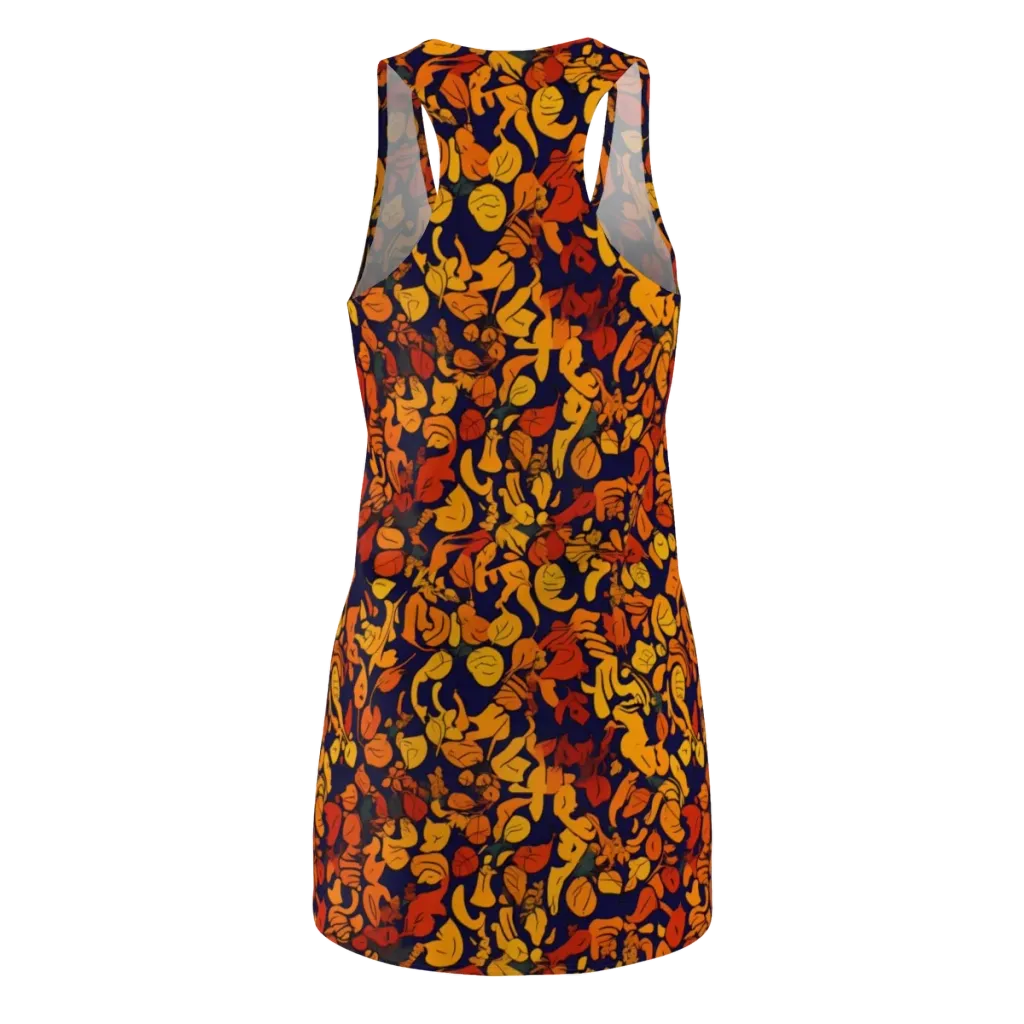Autumn Voltage on Racerback Dress — Back