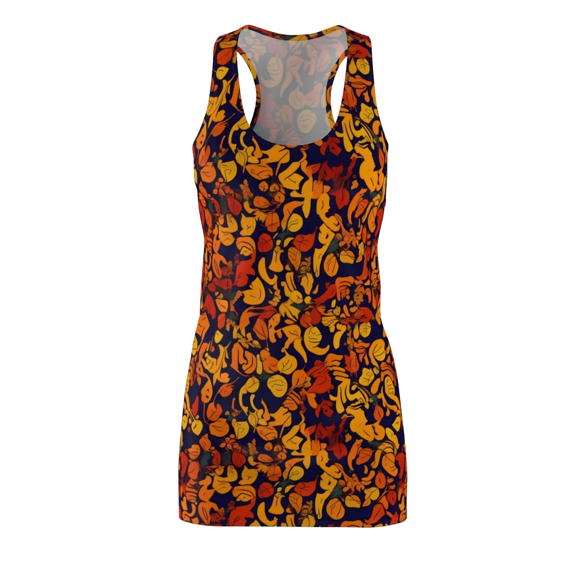 Autumn Voltage on Racerback Dress — Front