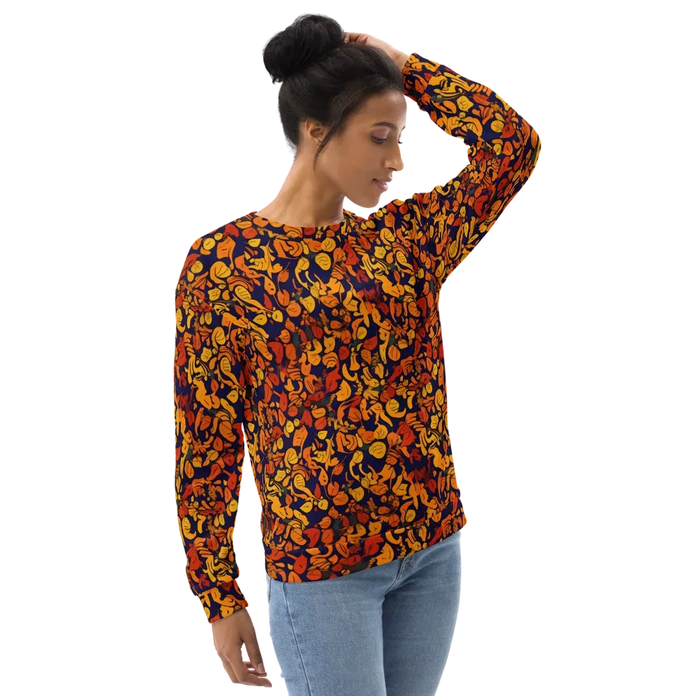 Autumn Voltage on Sweatshirt — Right Front
