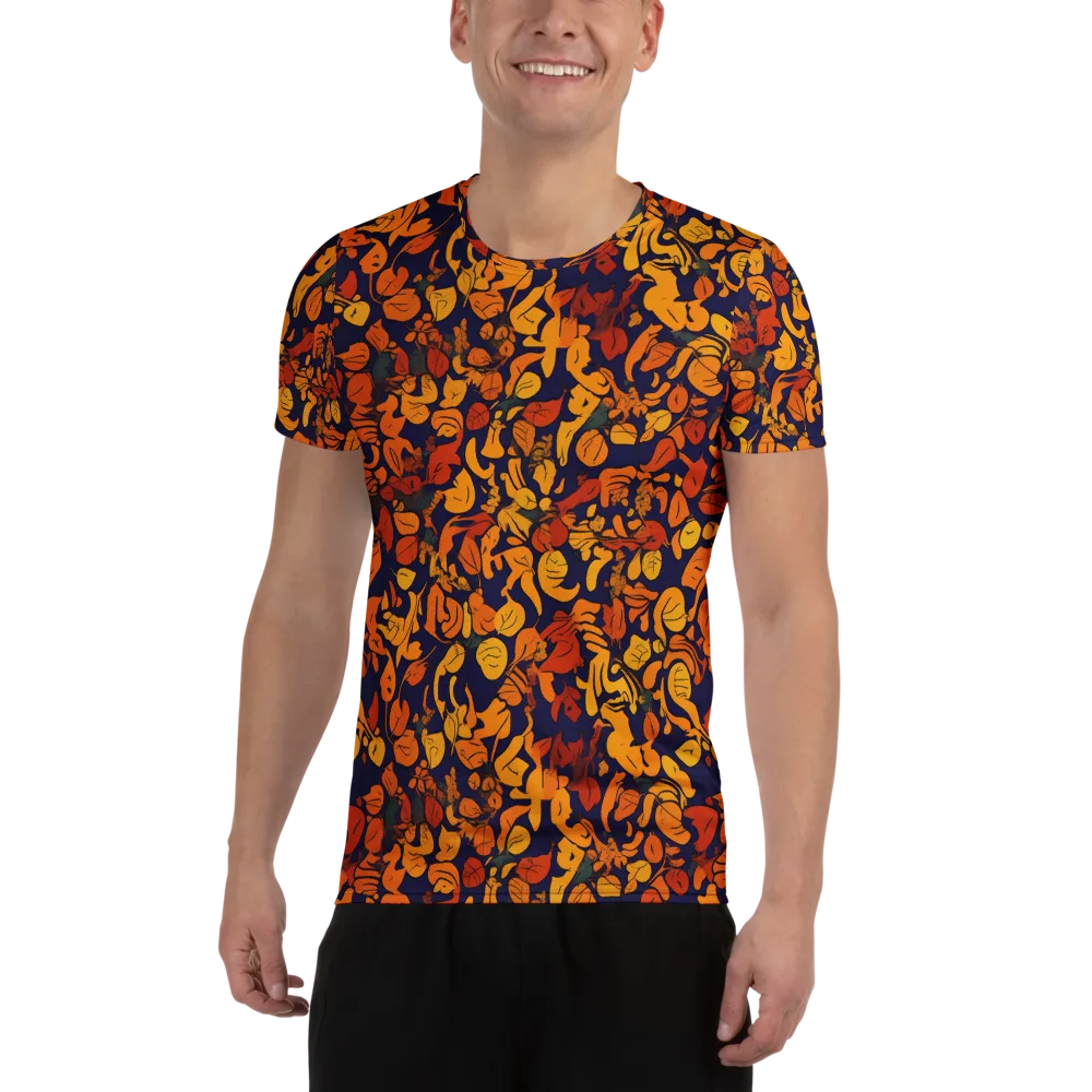 Autumn Voltage on Men's Athletic T-Shirt — Front