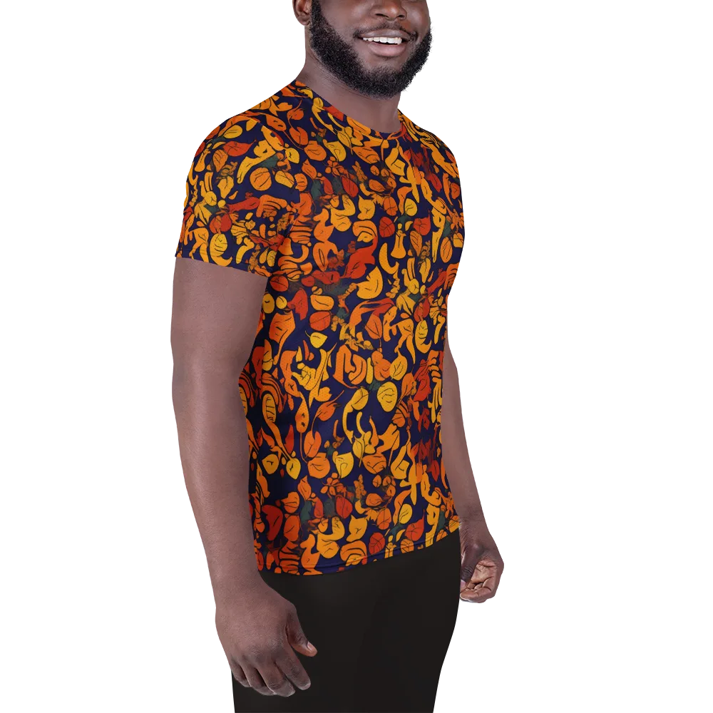 Autumn Voltage on Men's Athletic T-Shirt — Right