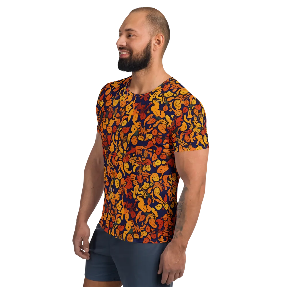 Autumn Voltage on Men's Athletic T-Shirt — Left