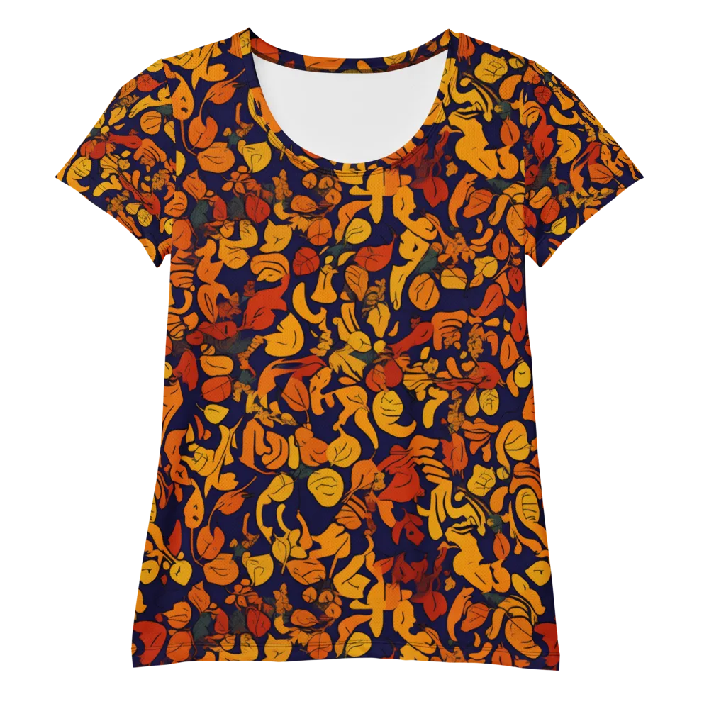 Autumn Voltage on Women's Athletic T-Shirt — Front