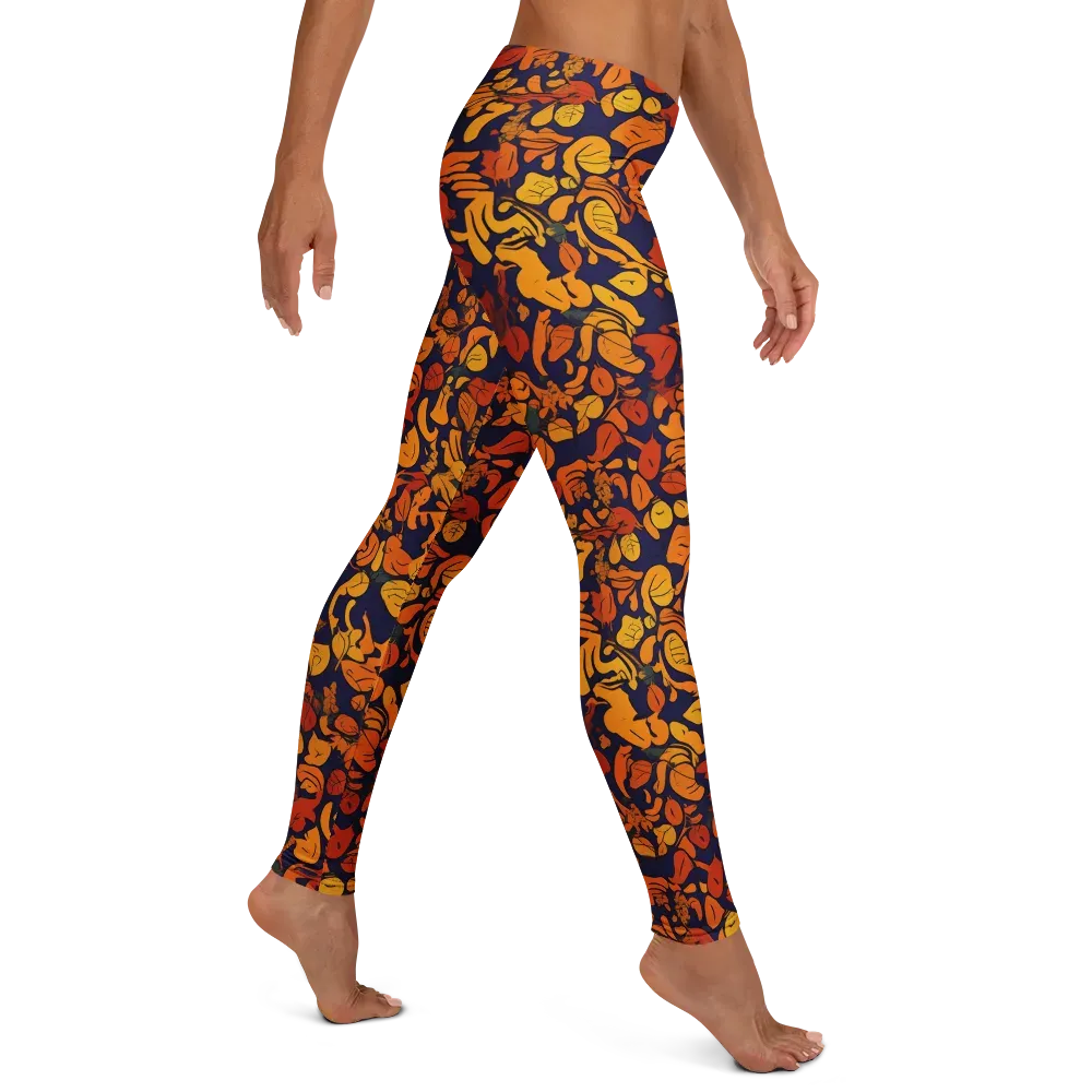 Autumn Voltage on Leggings — Right
