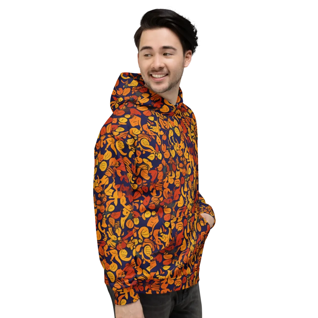 Autumn Voltage on Hoodie — Right
