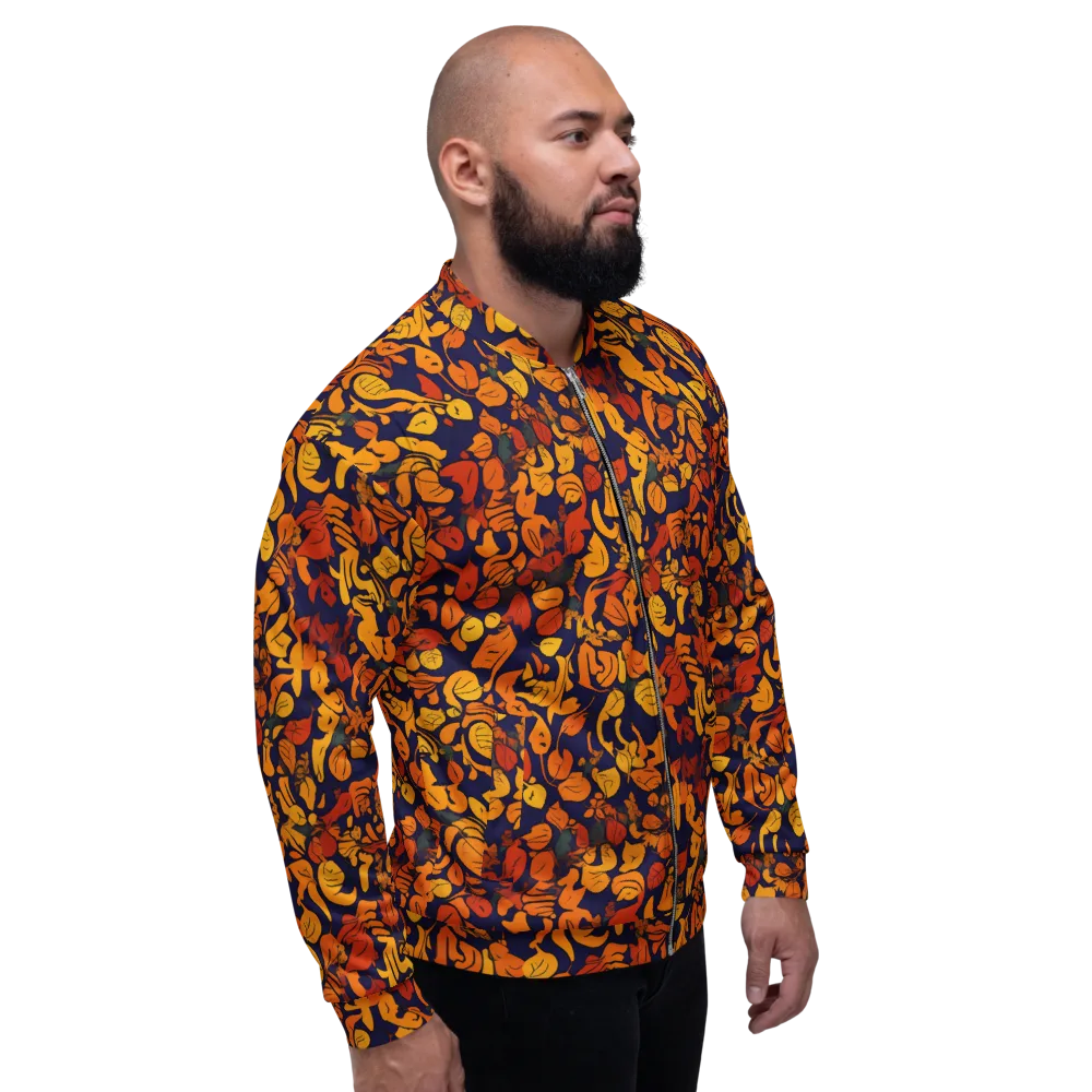 Autumn Voltage on Bomber Jacket — Right