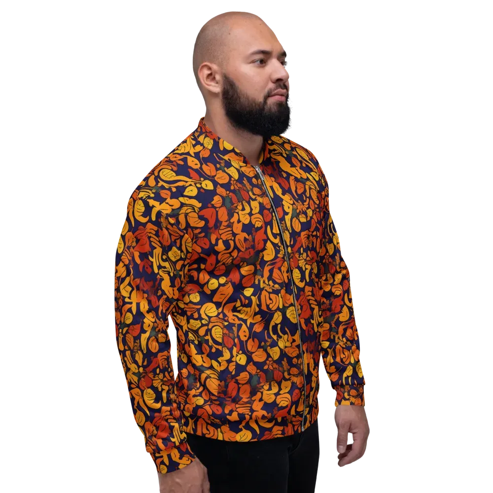Autumn Voltage on Bomber Jacket — Right