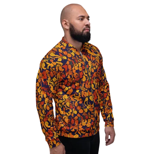 Autumn Voltage on a Bomber Jacket