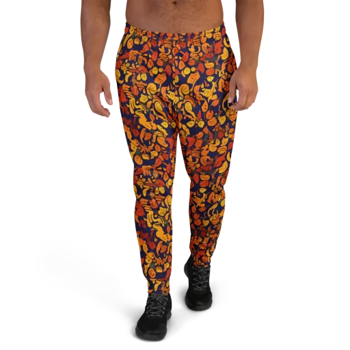 Autumn Voltage on a Men's Joggers