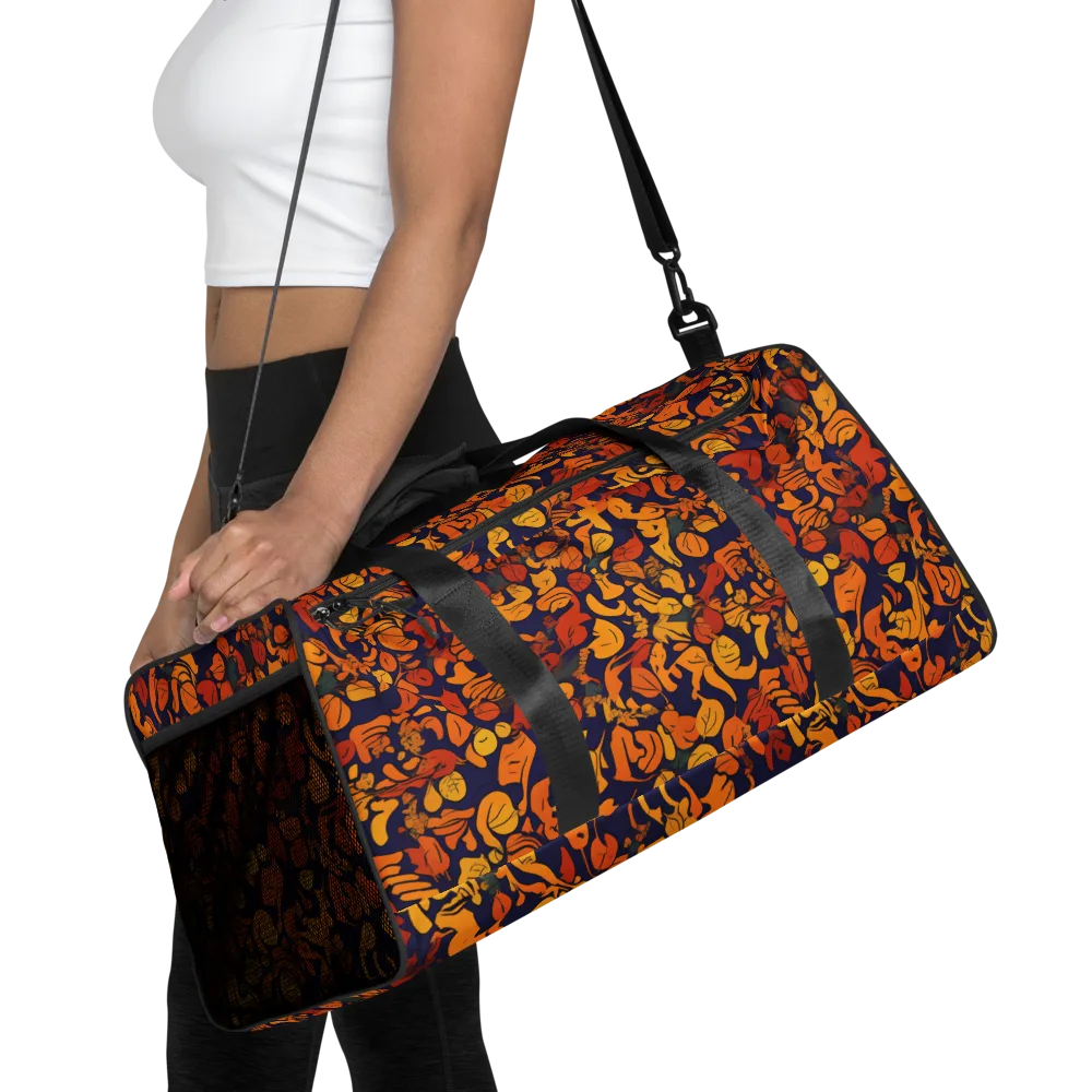 Autumn Voltage on Duffle Bag — Front