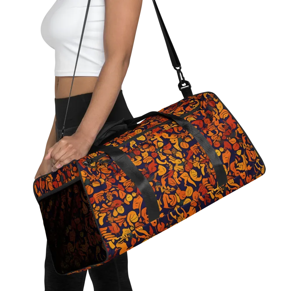 Autumn Voltage on Duffle Bag — Front