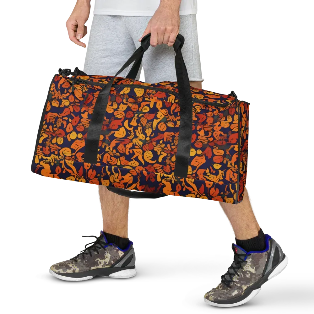 Autumn Voltage on Duffle Bag — Front