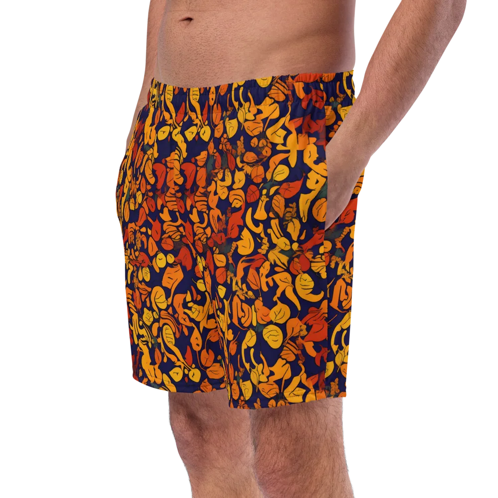 Autumn Voltage on Swim Trunks — Left Front