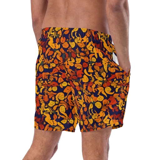 Autumn Voltage on a Swim Trunks