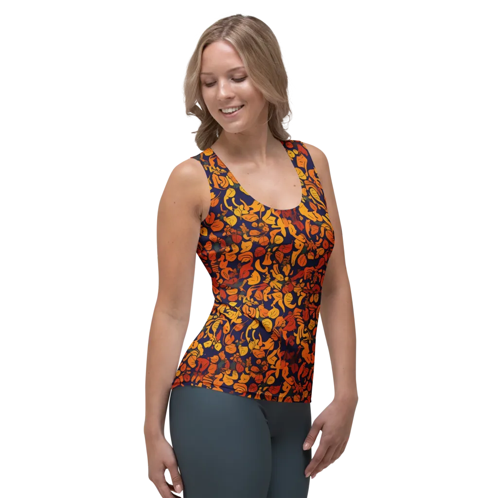 Autumn Voltage on Women's Tank Top — Right Front