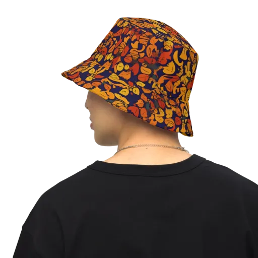Autumn Voltage on a Reversible Bucket Hat