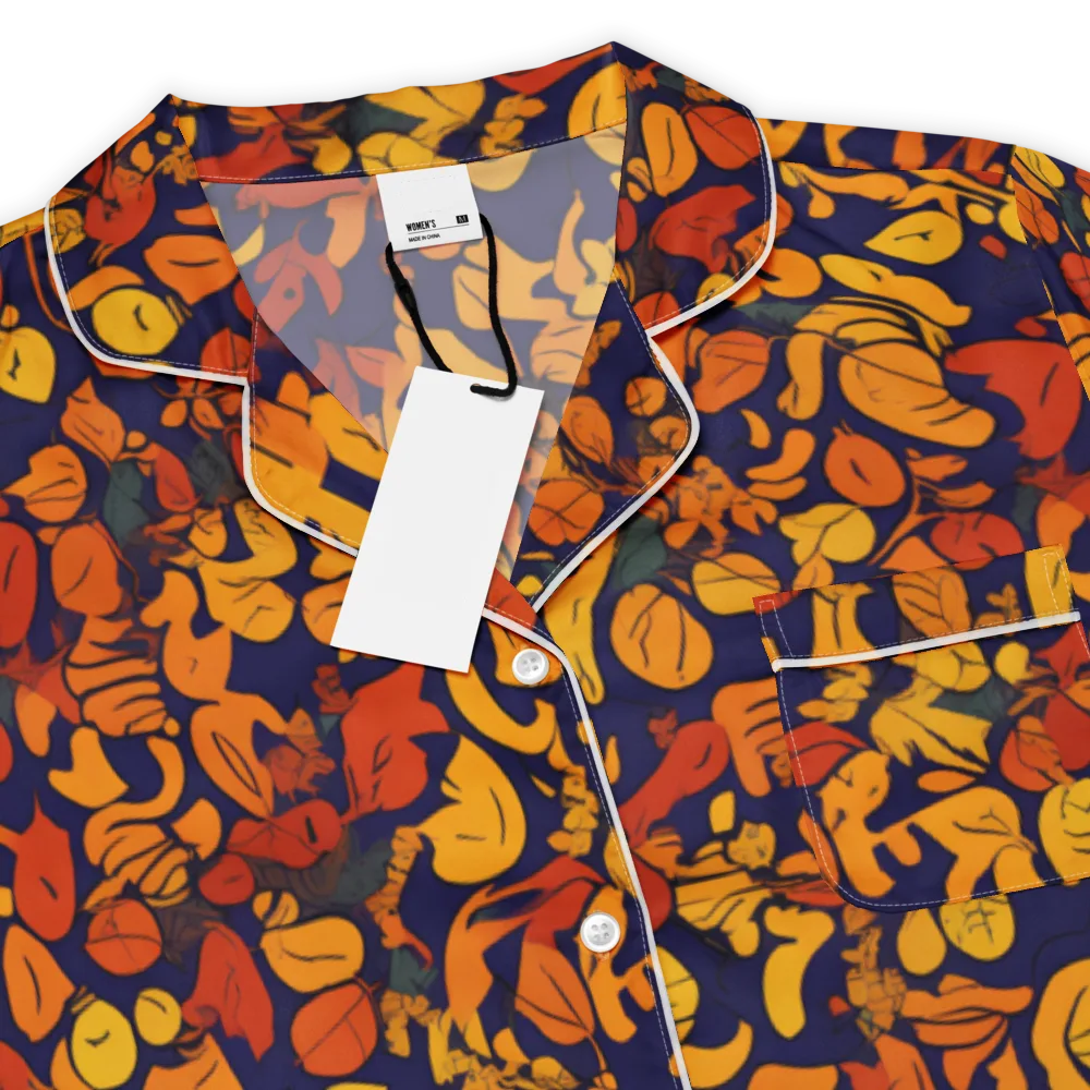 Autumn Voltage on Women's Short Sleeve Pajama Top — Product details