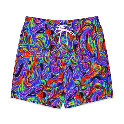 Electric Riviera on a Men's Board Shorts