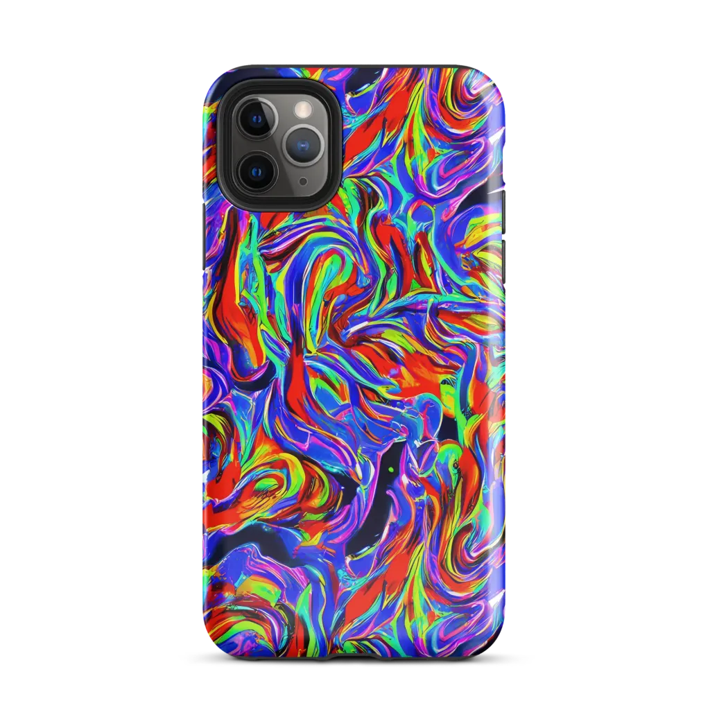 Electric Riviera on Tough Case for iPhone® — Front