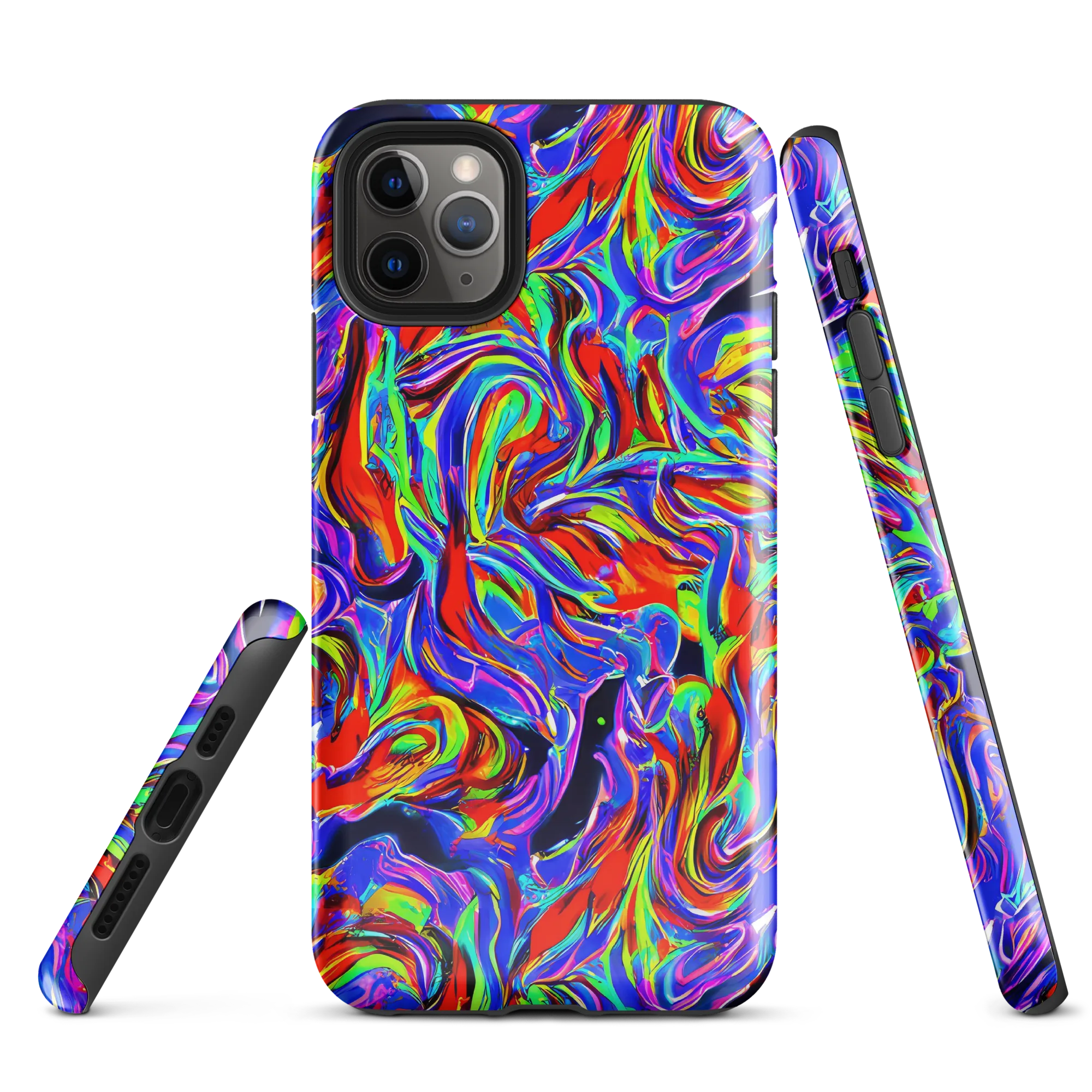 Electric Riviera on Tough Case for iPhone® — Front