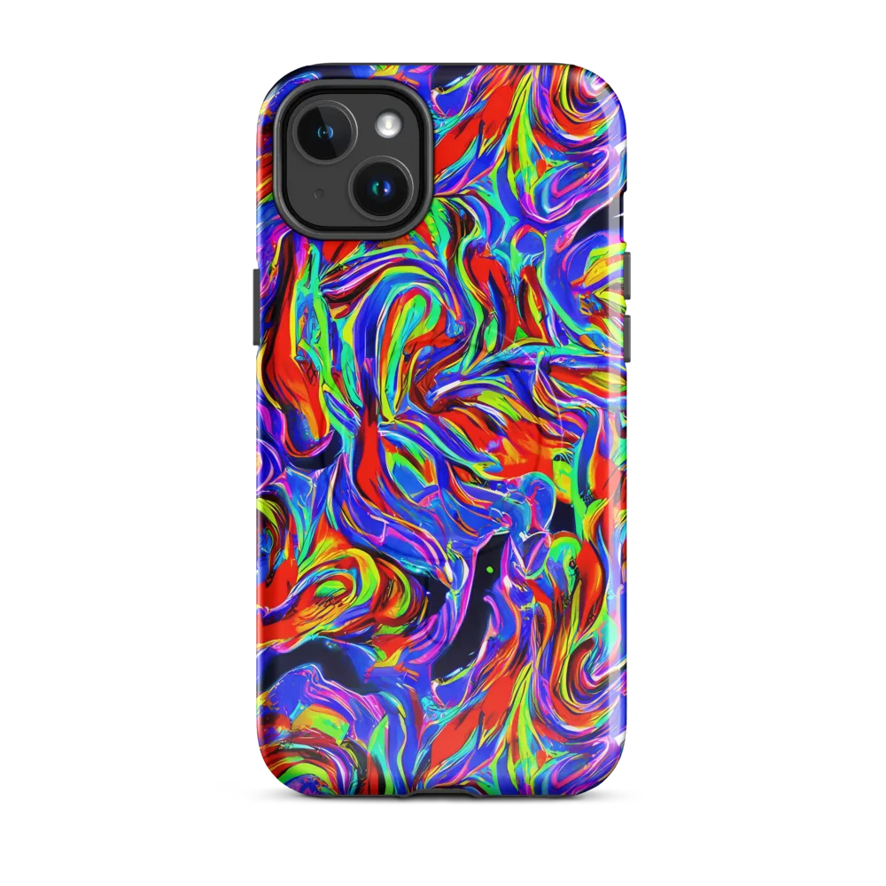 Electric Riviera on MagSafe Tough Case for iPhone® — Front