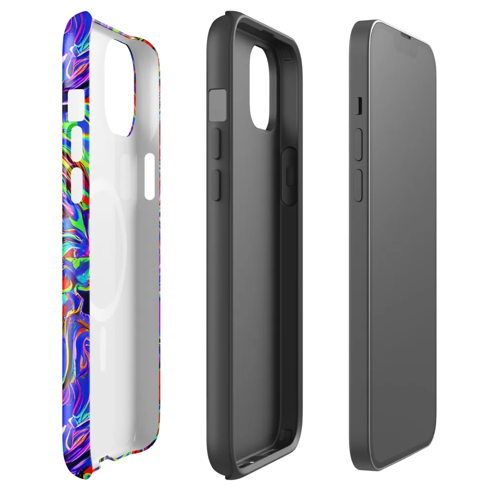 Electric Riviera on MagSafe Tough Case for iPhone® — Front