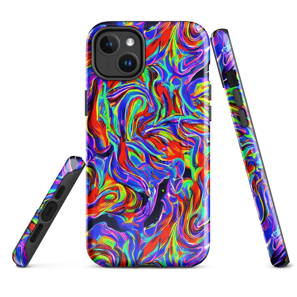 Electric Riviera on MagSafe Tough Case for iPhone® — Front