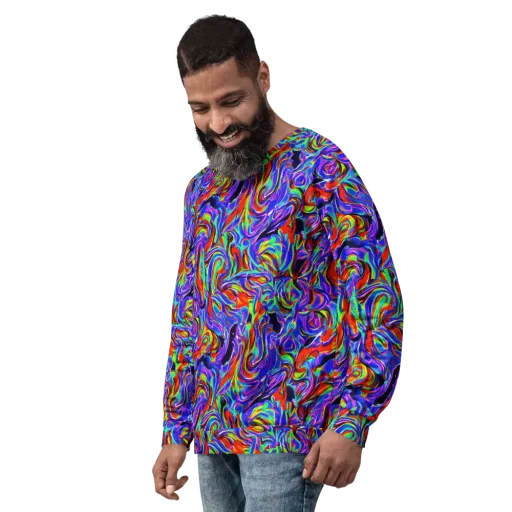 Electric Riviera on a Sweatshirt