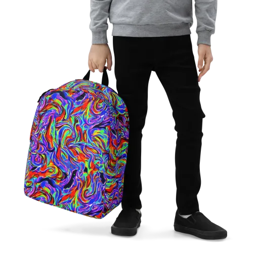 Electric Riviera on a Minimalist Backpack