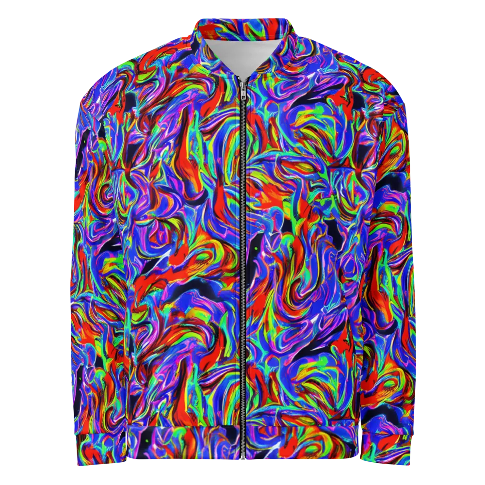 Electric Riviera on Bomber Jacket — Front