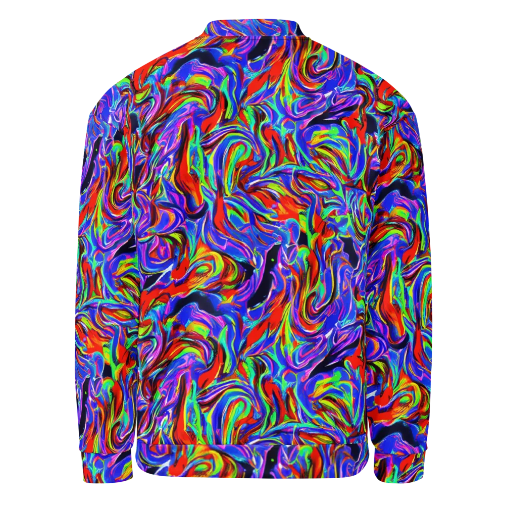 Electric Riviera on Bomber Jacket — Back