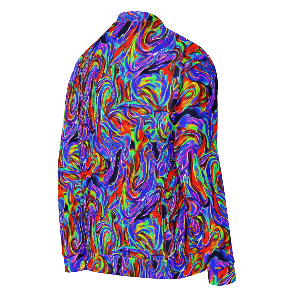 Electric Riviera on Bomber Jacket — Right Back