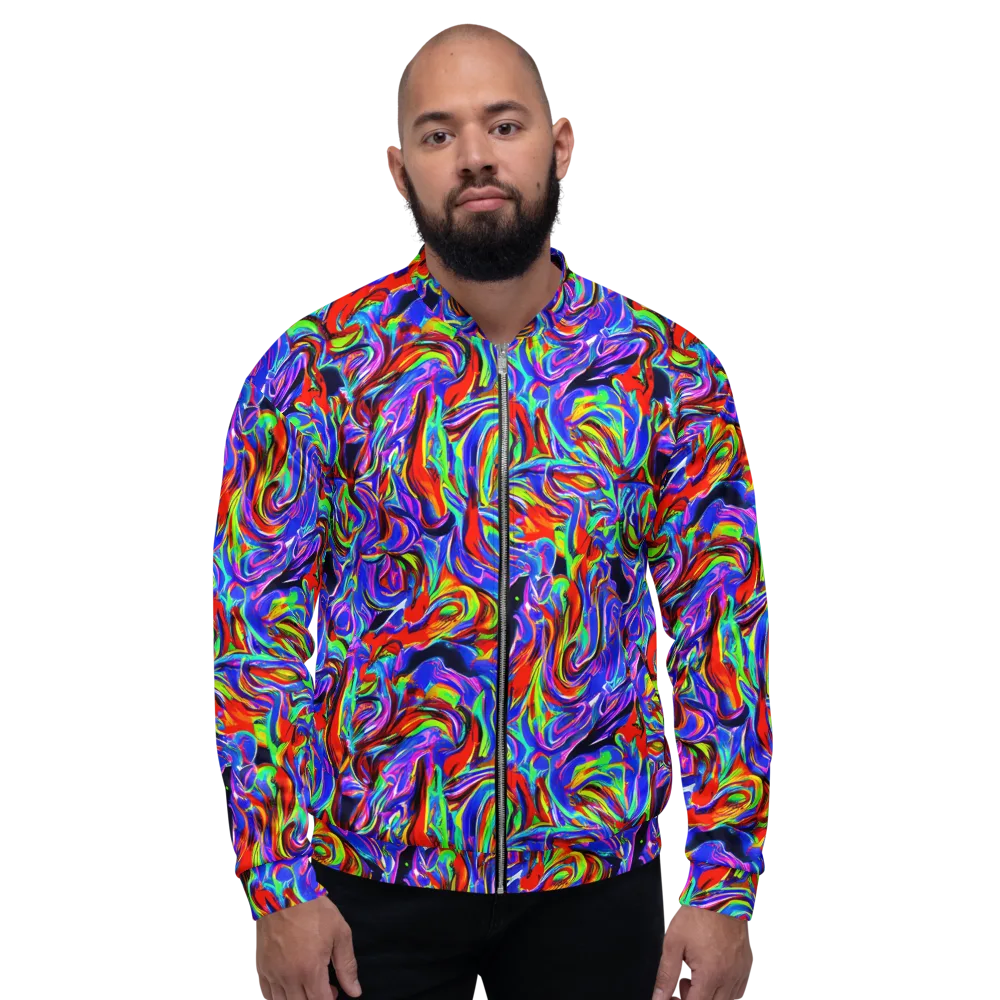 Electric Riviera on Bomber Jacket — Front