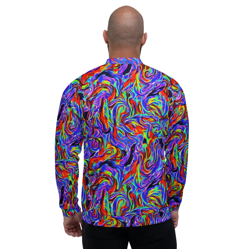 Electric Riviera on Bomber Jacket — Back