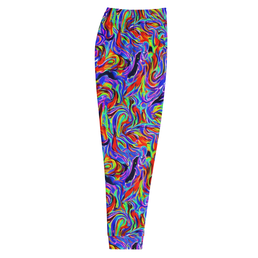 Electric Riviera on Men's Joggers — Right