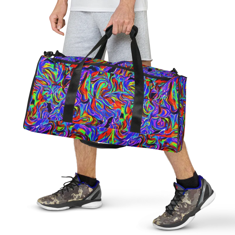 Electric Riviera on Duffle Bag — Front