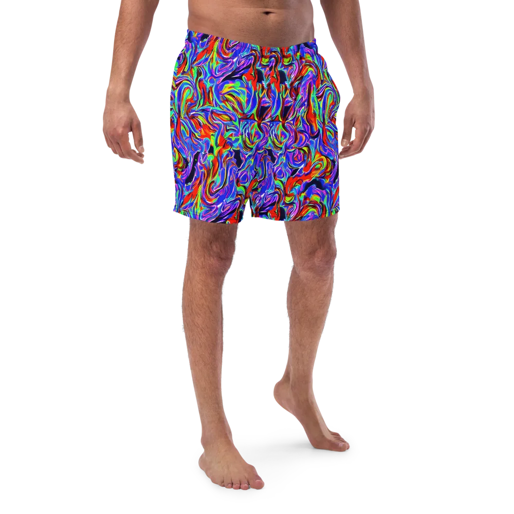 Electric Riviera on Swim Trunks — Front