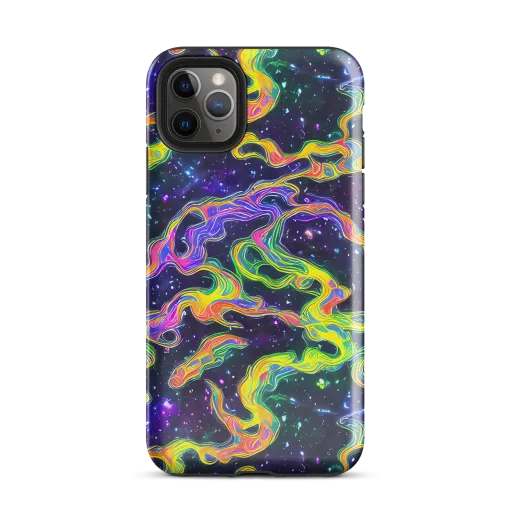 Neon Star Current on a Tough Case for iPhone®