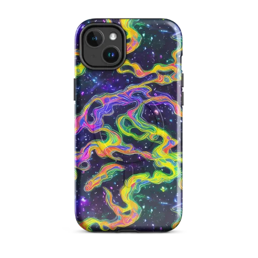 Neon Star Current on a MagSafe Tough Case for iPhone®