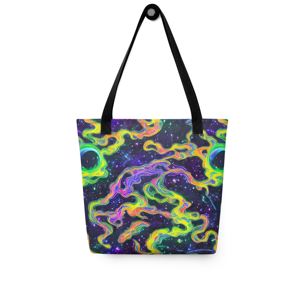 Neon Star Current on Tote Bag — Front