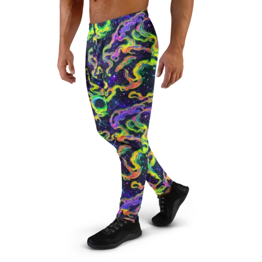 Neon Star Current on a Men's Joggers