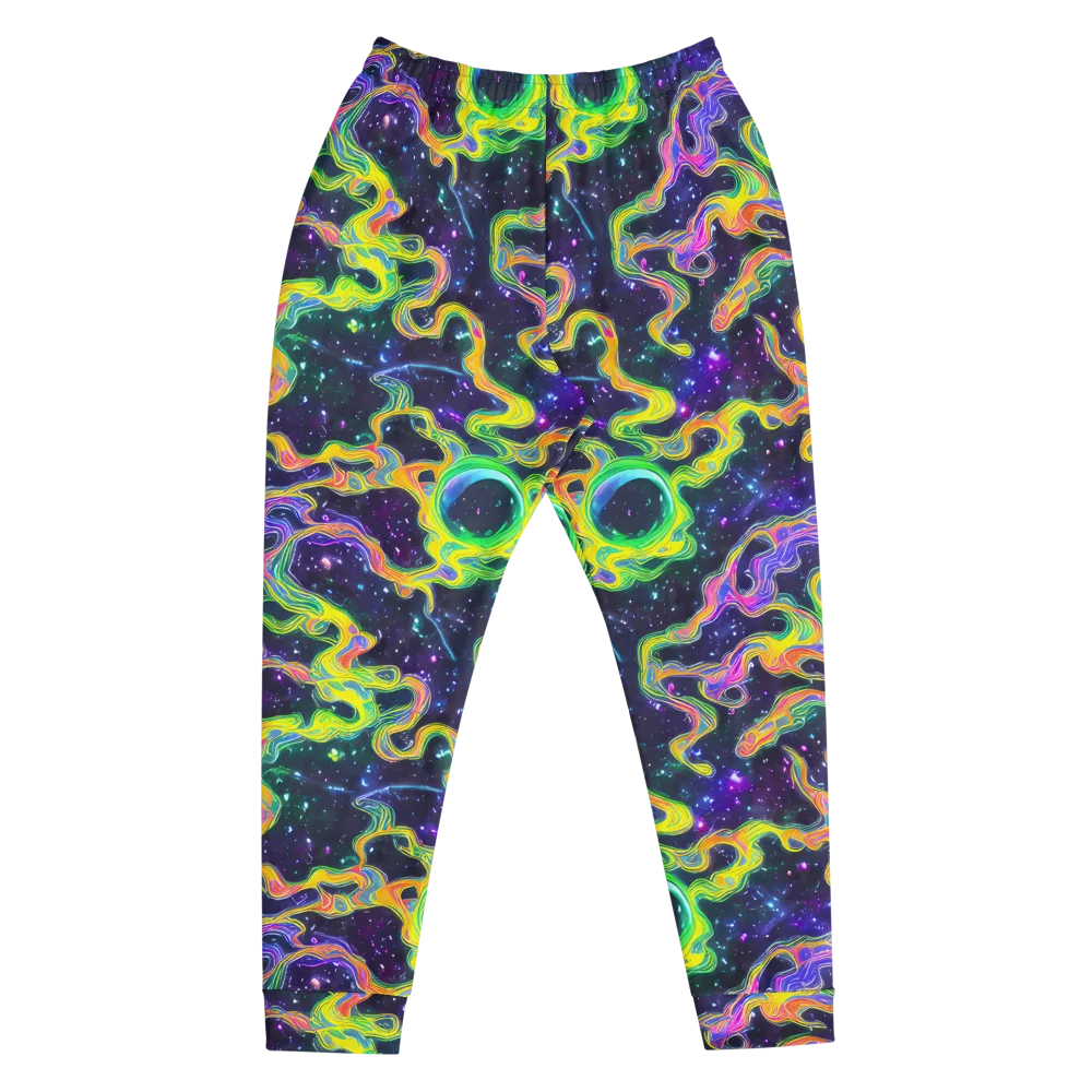 Neon Star Current on Men's Joggers — Front