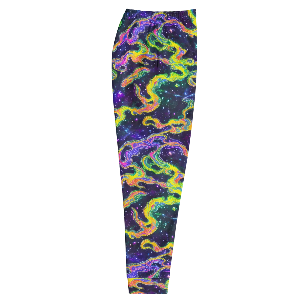 Neon Star Current on Men's Joggers — Right