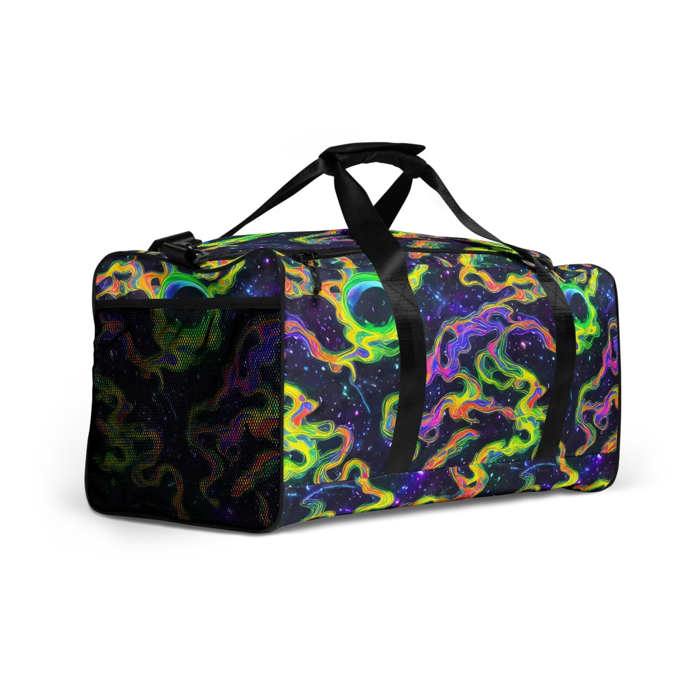 Neon Star Current on Duffle Bag — Right Front