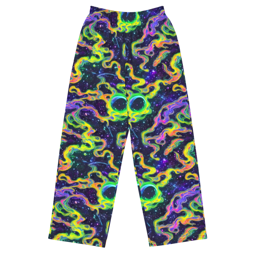 Neon Star Current on Wide-Leg Pants — Front