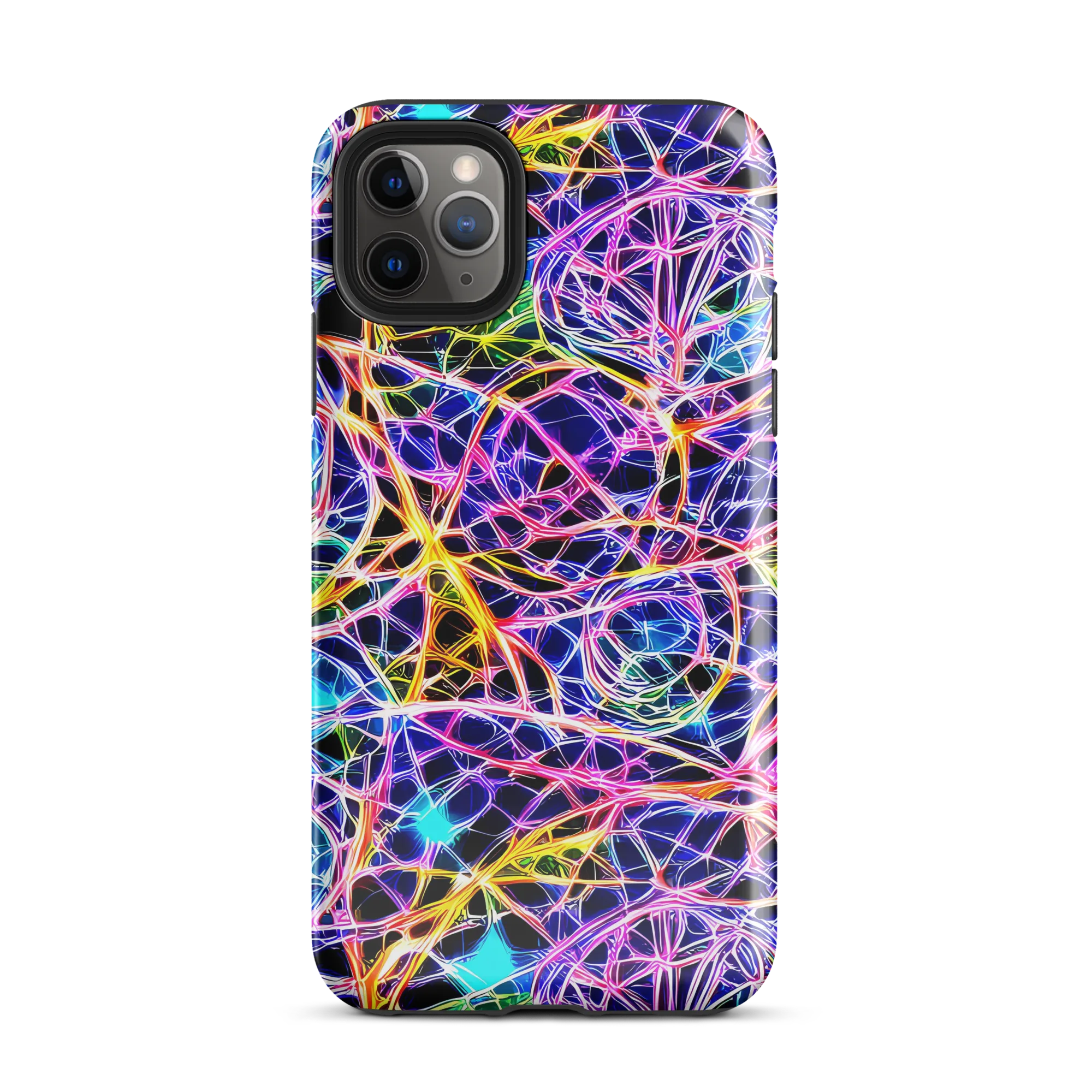 Laser Lace on Tough Case for iPhone® — Front