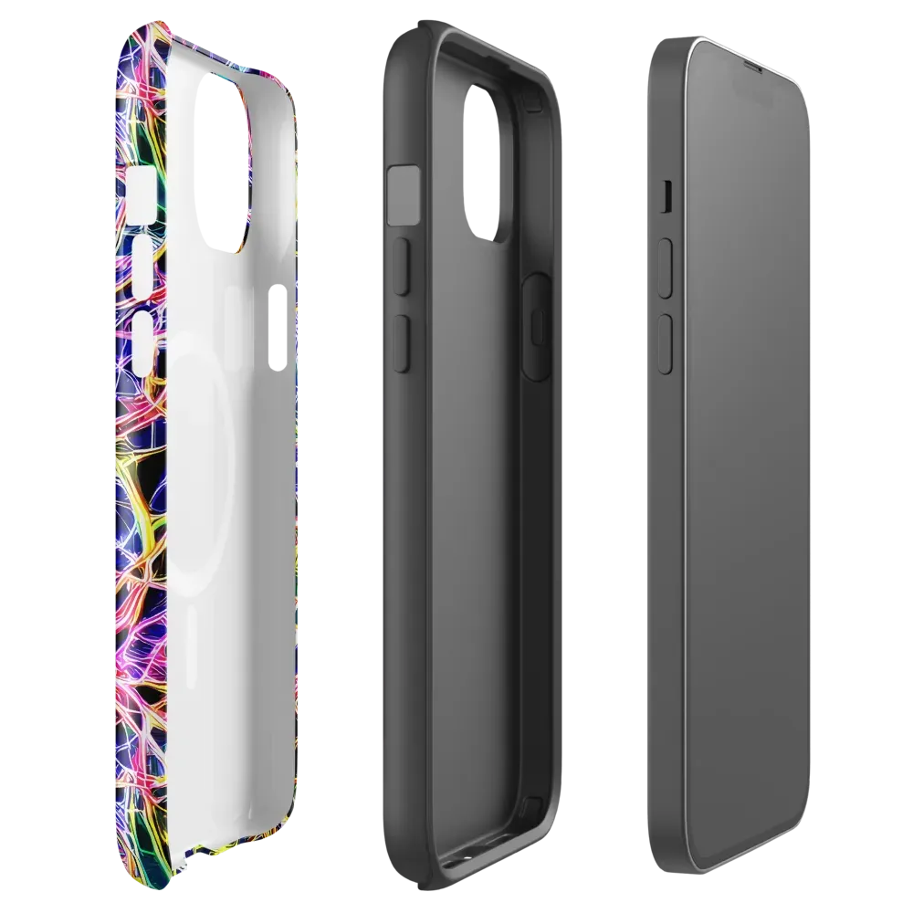 Laser Lace on MagSafe Tough Case for iPhone® — Front