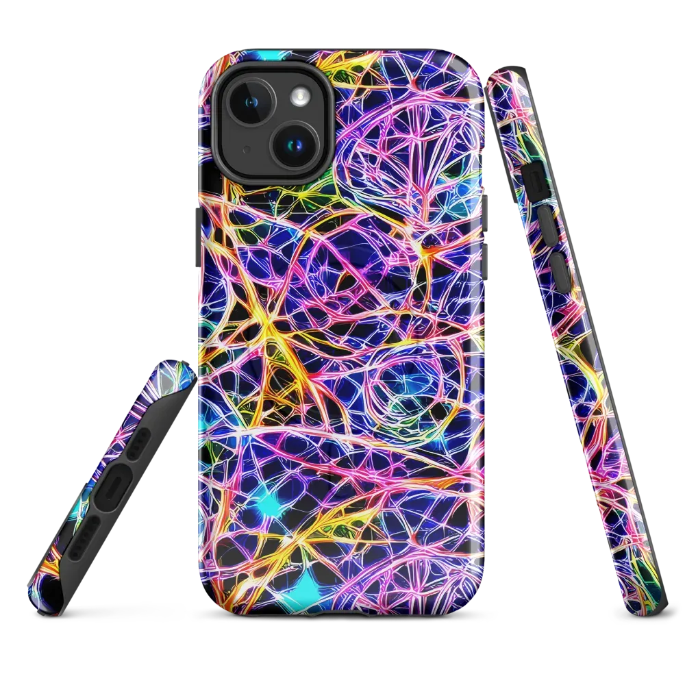 Laser Lace on MagSafe Tough Case for iPhone® — Front