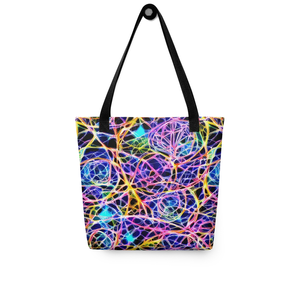Laser Lace on Tote Bag — Front